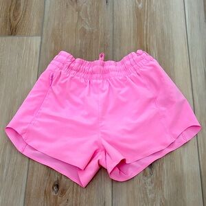 Athleta Girl Pink Athletic Shorts